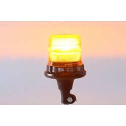 Girofar LED Galben cu prindere DIN POLE (Cap de bara) si standarde ECE R65 Girofar LED Galben cu prindere DIN POLE (Cap de bara) si standarde ECE R65